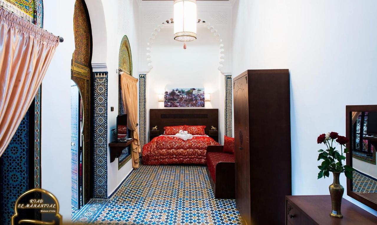 Tétouan Riad El Manantial,Dar Hajjaj,Patrimonio Del Sxix מראה חיצוני תמונה
