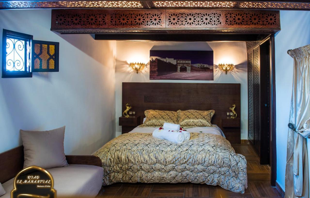 Tétouan Riad El Manantial,Dar Hajjaj,Patrimonio Del Sxix מראה חיצוני תמונה