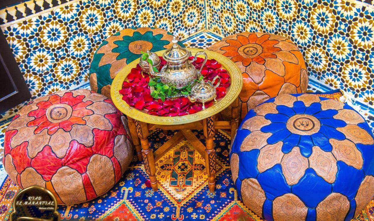 Tétouan Riad El Manantial,Dar Hajjaj,Patrimonio Del Sxix מראה חיצוני תמונה